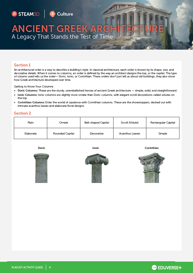 Student Worksheet